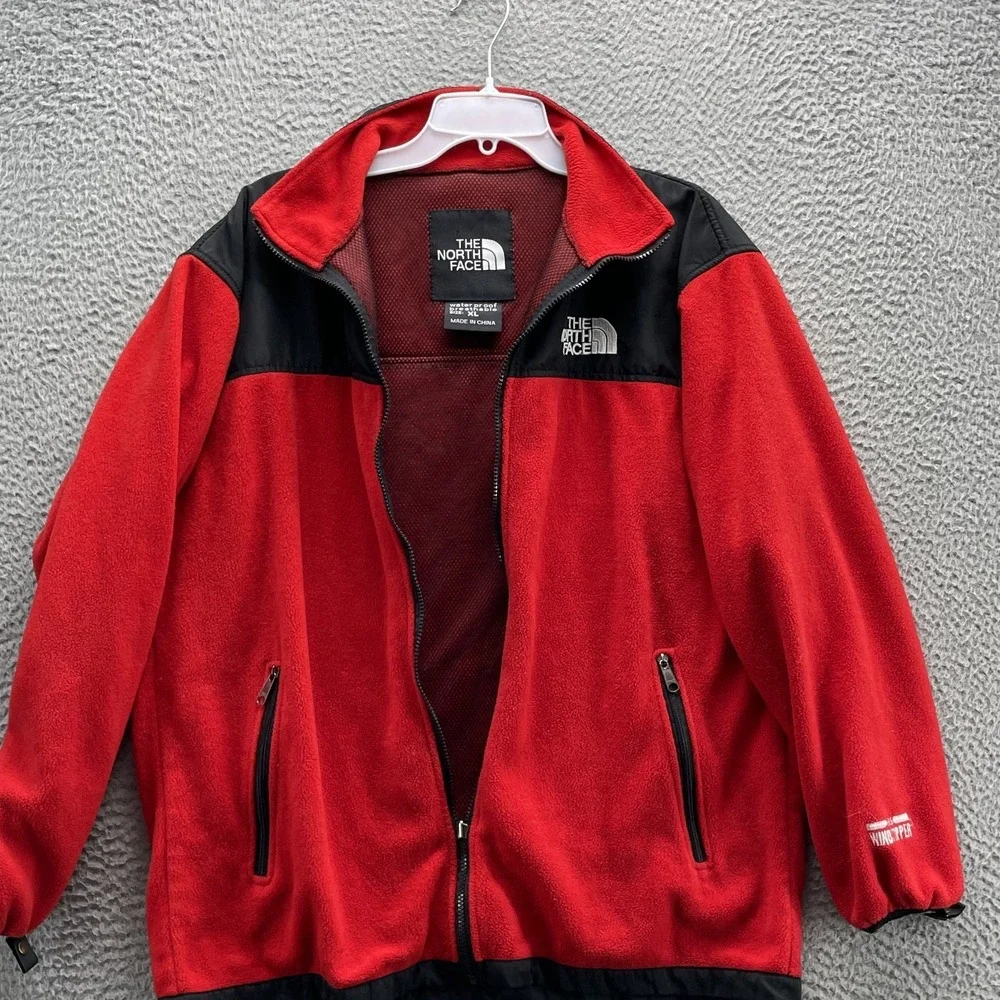 VTG North Face Gore Windstopper Fleece Jacket XL Waterproof Outdoor Gorpcore 90s